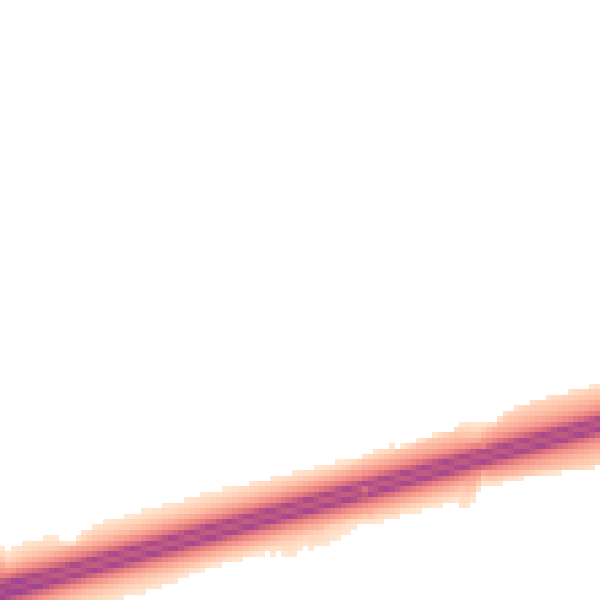 Night-time road noise heatmap for GL2 4DQ