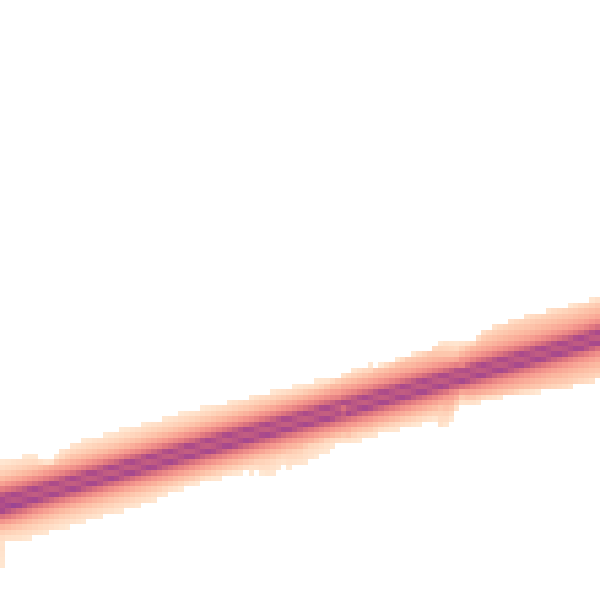 Night-time road noise heatmap for GL2 4DS