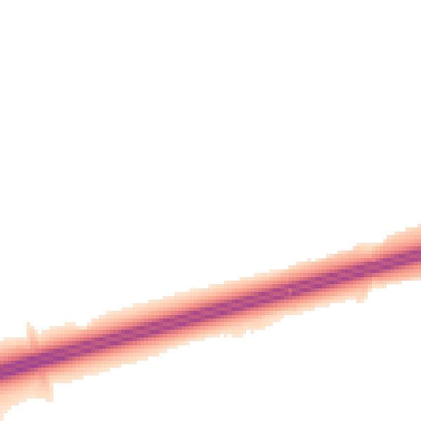Night-time road noise heatmap for GL2 4EJ