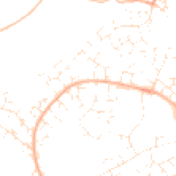 Daytime road noise heatmap for GL2 4GB