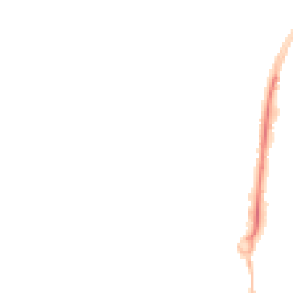 Night-time road noise heatmap for GL2 4SH