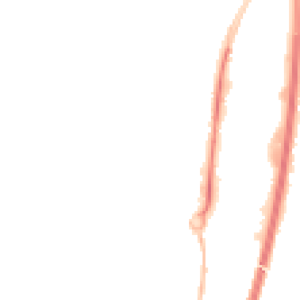 Night-time road noise heatmap for GL2 4WB