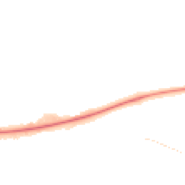 Night-time road noise heatmap for GL2 5AG