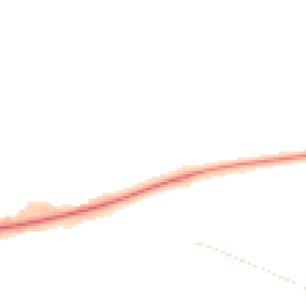 Night-time road noise heatmap for GL2 5BG