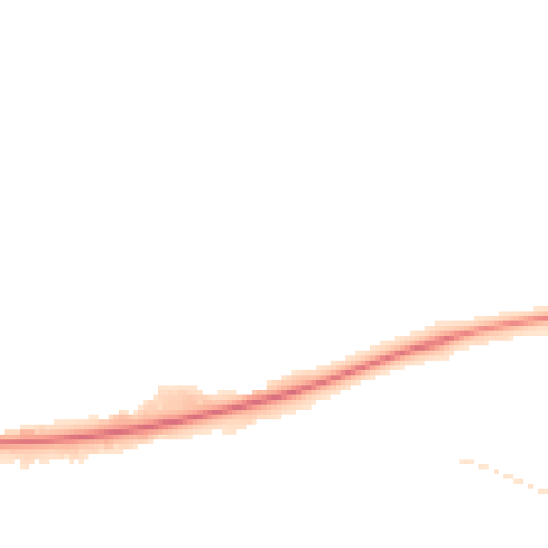 Night-time road noise heatmap for GL2 5BN