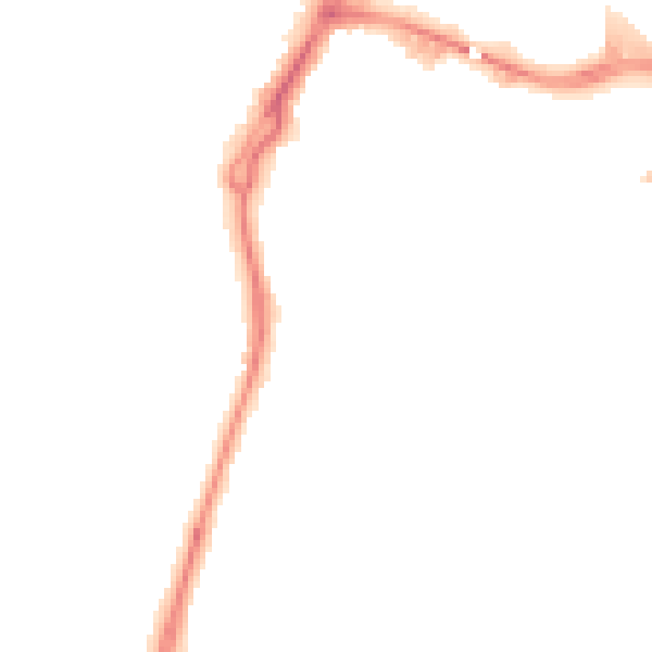 Night-time road noise heatmap for GL2 5FX