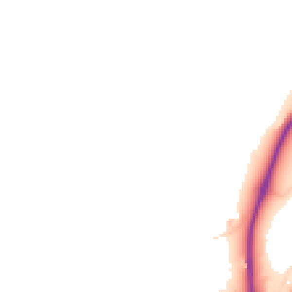 Daytime road noise heatmap for GL2 5LR