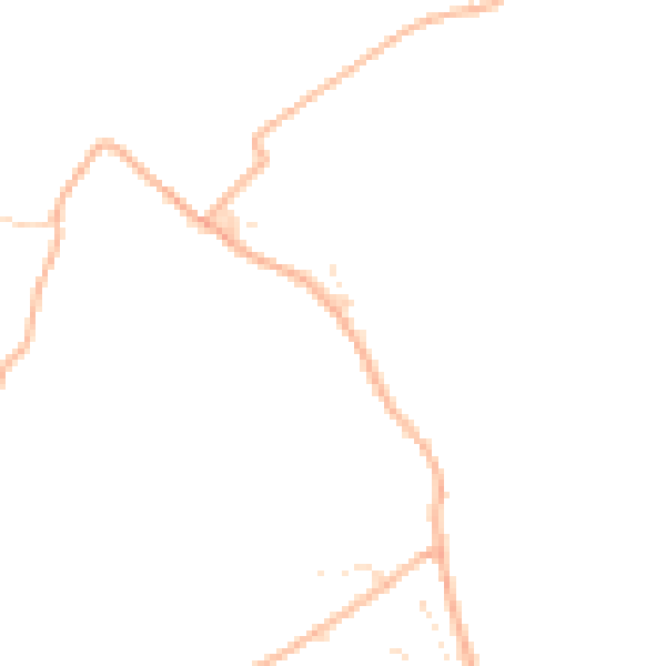 Daytime road noise heatmap for GL2 7BL