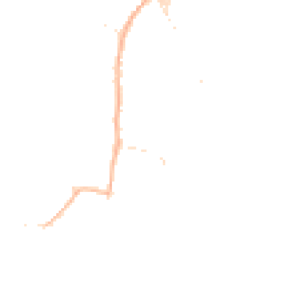 Daytime road noise heatmap for GL2 7EE