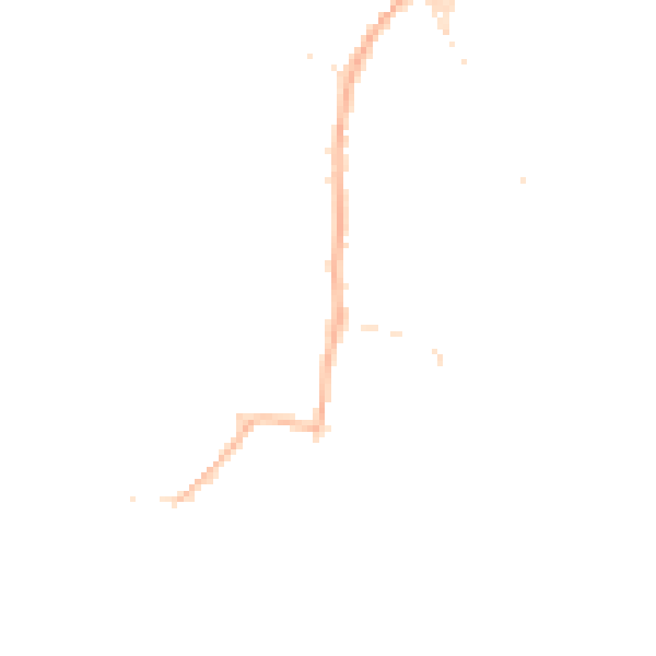 Daytime road noise heatmap for GL2 7EG