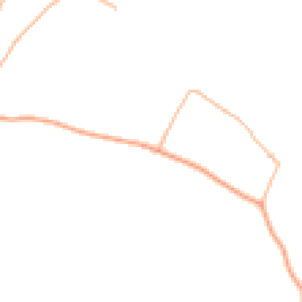 Daytime road noise heatmap for GL2 7JH