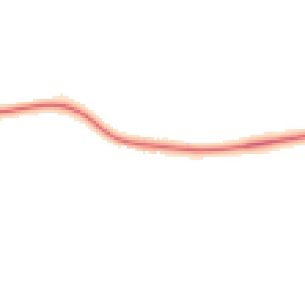 Night-time road noise heatmap for GL2 8AW