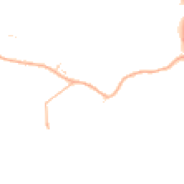 Daytime road noise heatmap for GL2 8AY