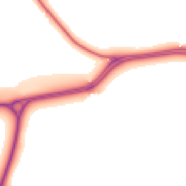 Daytime road noise heatmap for GL2 8DF