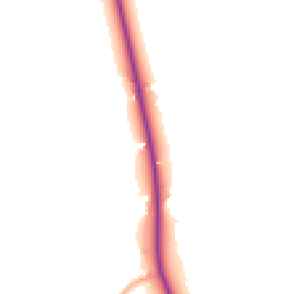 Daytime road noise heatmap for GL2 8DX