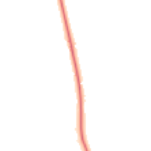 Night-time road noise heatmap for GL2 8DX