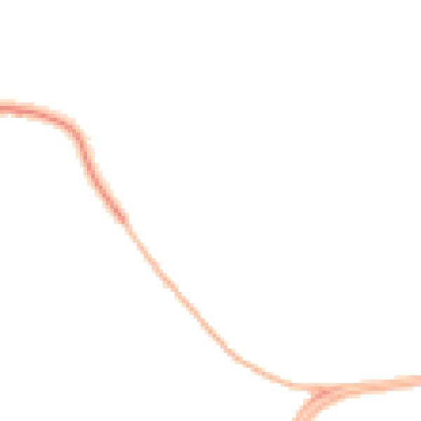 Night-time road noise heatmap for GL2 8EF