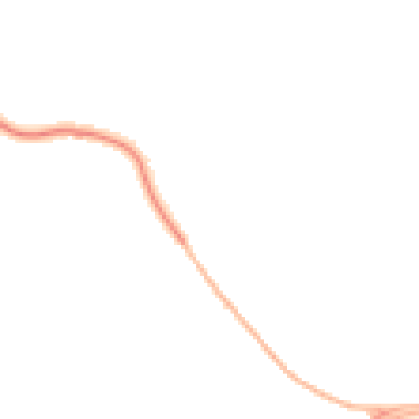 Night-time road noise heatmap for GL2 8EQ