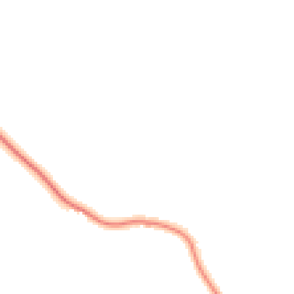 Night-time road noise heatmap for GL2 8FE