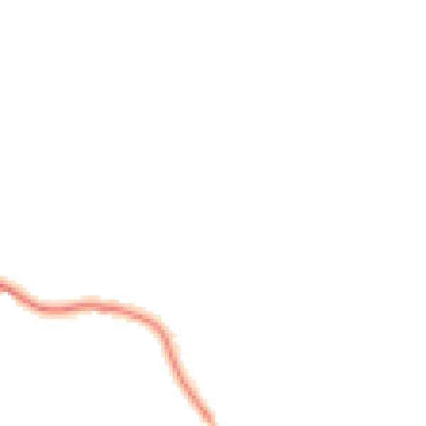 Night-time road noise heatmap for GL2 8NH