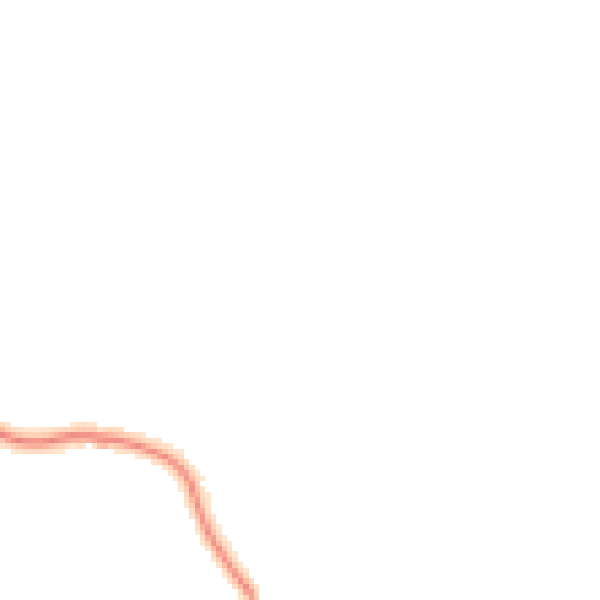 Night-time road noise heatmap for GL2 8NJ