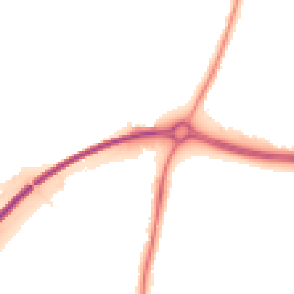 Night-time road noise heatmap for GL2 9DR