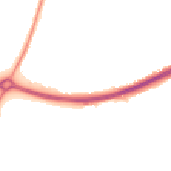 Night-time road noise heatmap for GL2 9ER
