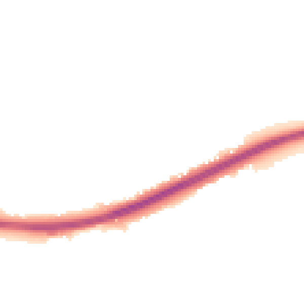 Night-time road noise heatmap for GL2 9FU