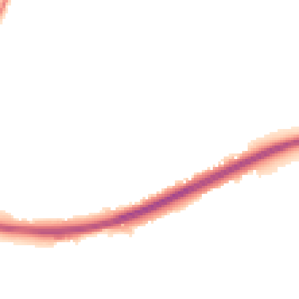 Night-time road noise heatmap for GL2 9FW