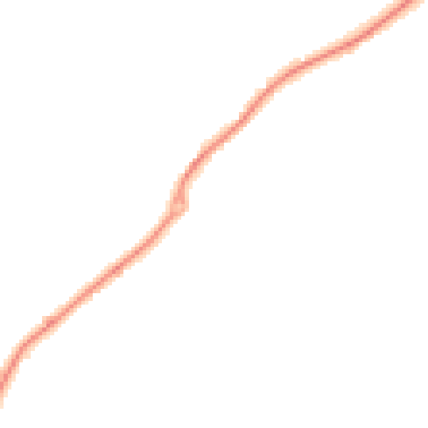 Night-time road noise heatmap for GL2 9LE