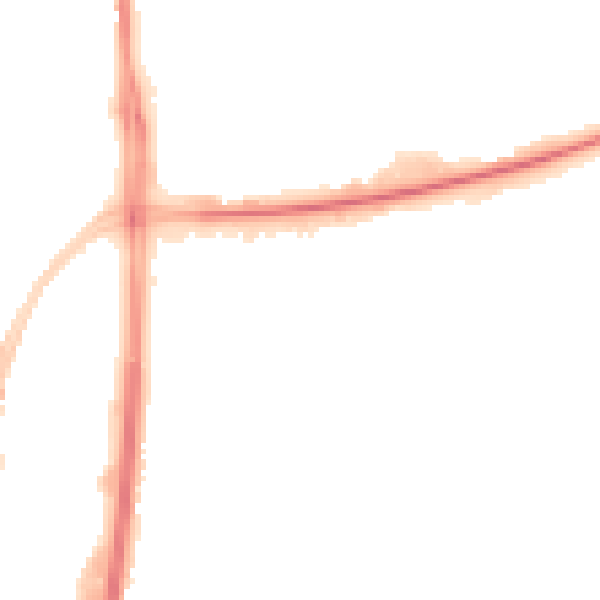 Night-time road noise heatmap for GL4 0AT