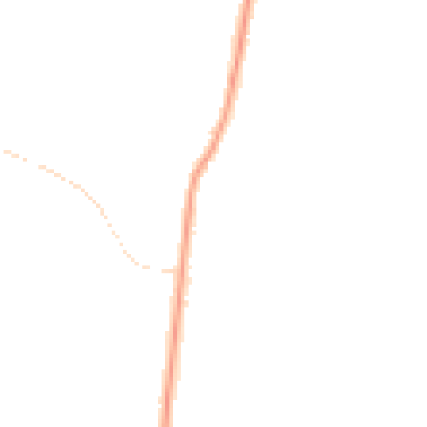 Night-time road noise heatmap for GL4 0BE