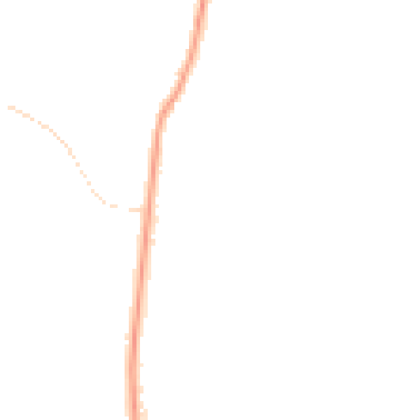 Night-time road noise heatmap for GL4 0BG
