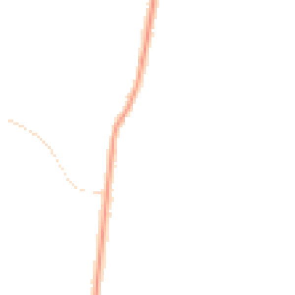 Night-time road noise heatmap for GL4 0BL