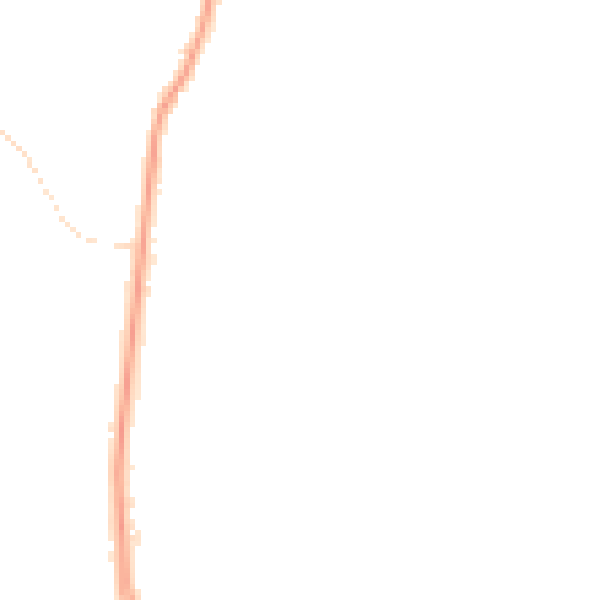 Night-time road noise heatmap for GL4 0BN