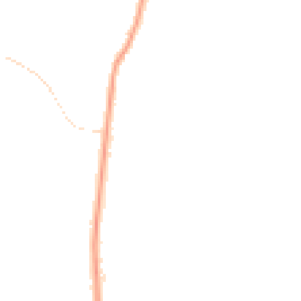 Night-time road noise heatmap for GL4 0BS