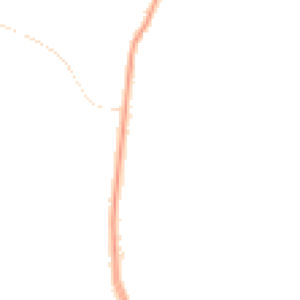 Night-time road noise heatmap for GL4 0BT