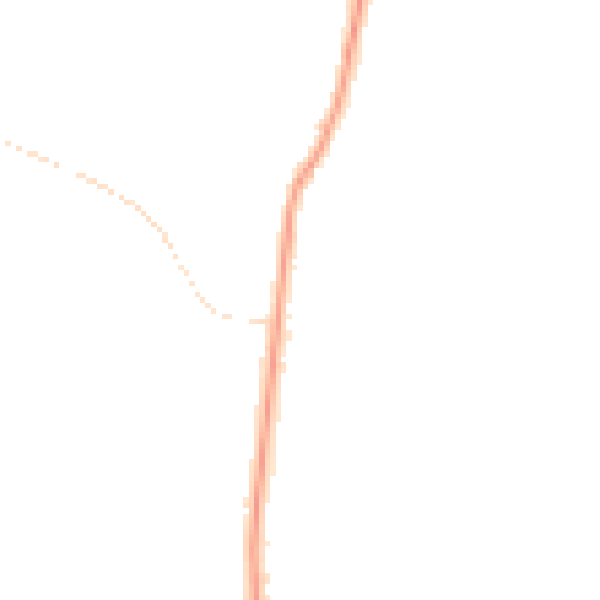 Night-time road noise heatmap for GL4 0DA
