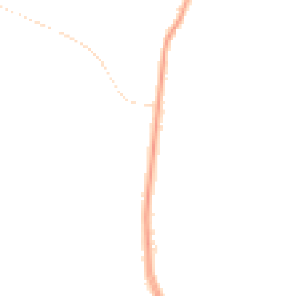 Night-time road noise heatmap for GL4 0DG