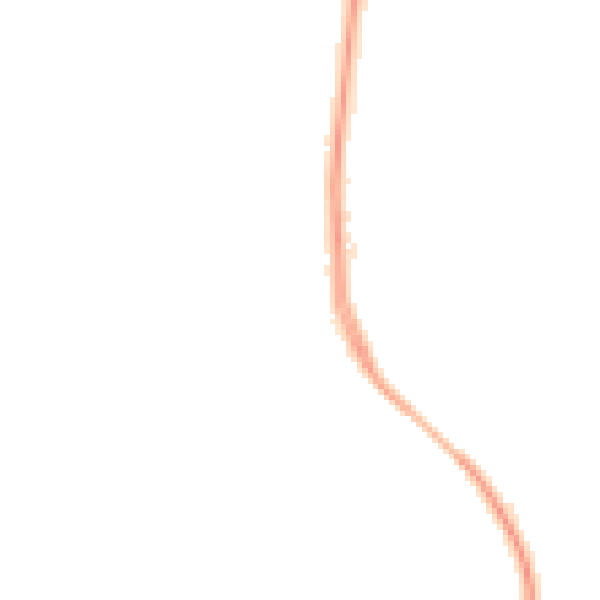 Night-time road noise heatmap for GL4 0DJ