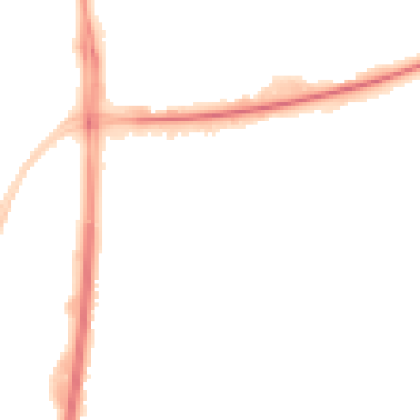 Night-time road noise heatmap for GL4 0DL
