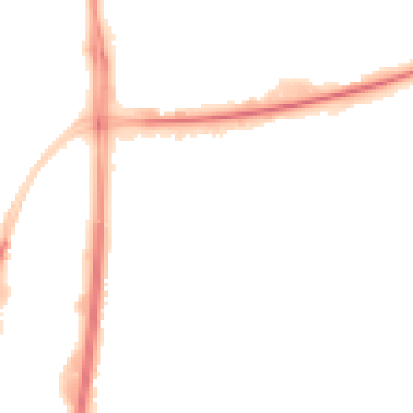 Night-time road noise heatmap for GL4 0DR