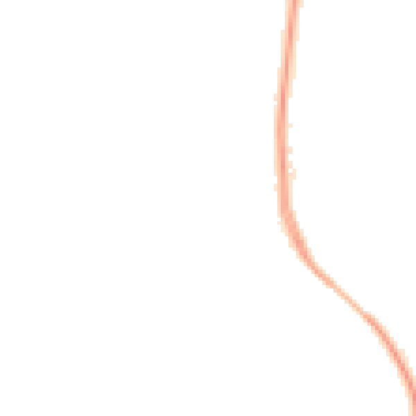 Night-time road noise heatmap for GL4 0HF