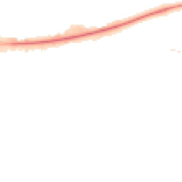 Night-time road noise heatmap for GL4 0RG