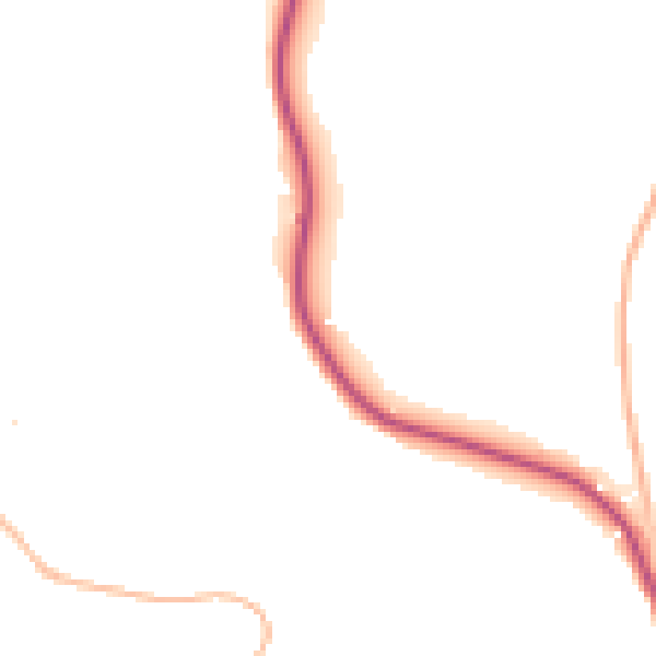 Daytime road noise heatmap for GL4 0UY