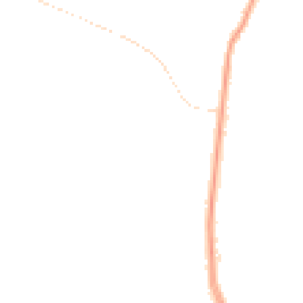 Night-time road noise heatmap for GL4 0YG