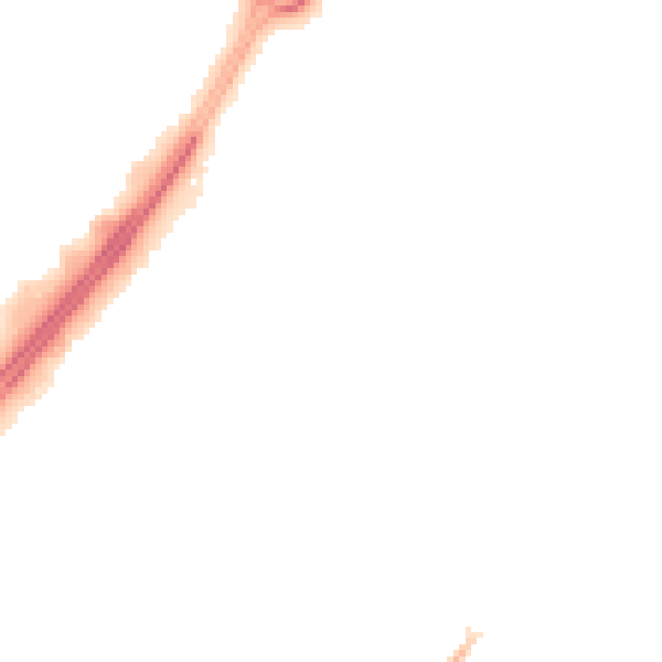 Night-time road noise heatmap for GL4 3AL