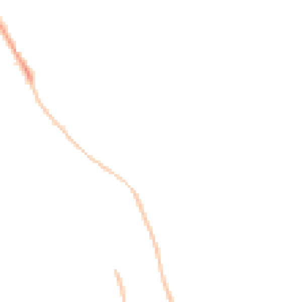 Night-time road noise heatmap for GL4 4FQ