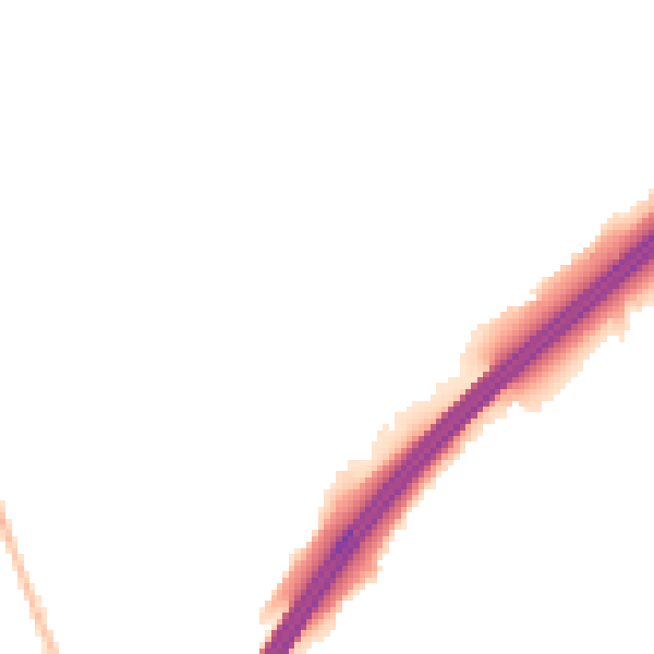 Night-time road noise heatmap for GL4 5DP