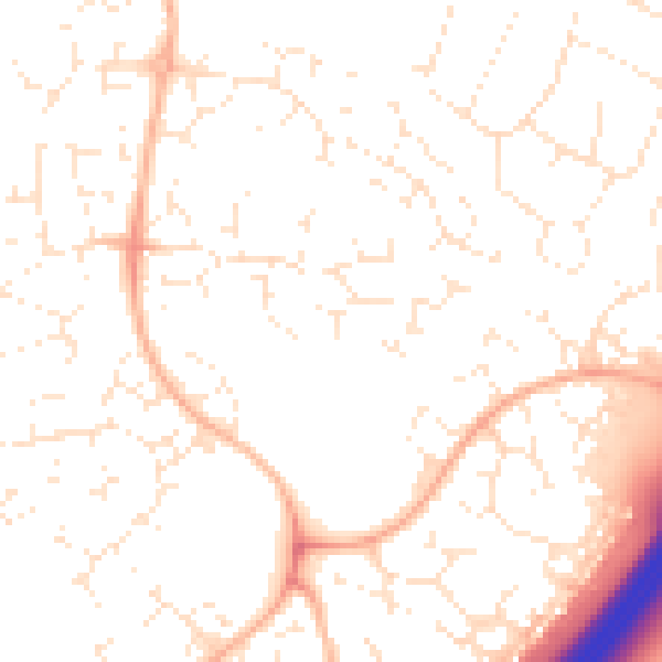 Daytime road noise heatmap for GL4 5GD